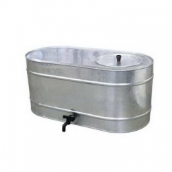 Бак оцинкованный  55 л. с краном